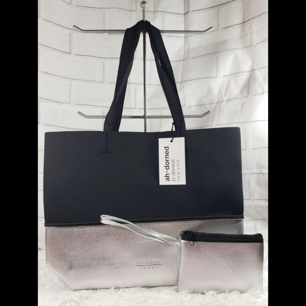AH-DORNED Tote Neoprene Handbag